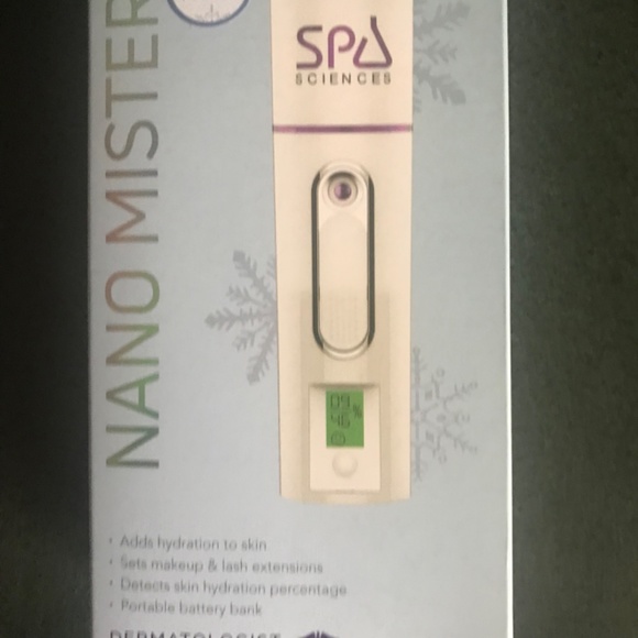 Spa Sciences Nano Mister Facial Mist Sprayer with Skin Analyzer NIB - Picture 13 of 16
